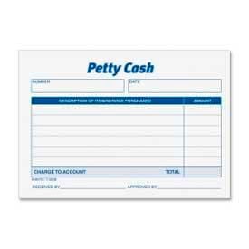 Tops® Received Petty Cash Slips 5