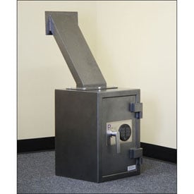 Protex Through-the-Wall Depository Safe With Drop Chute & Electronic Lock FD-2014LS 14