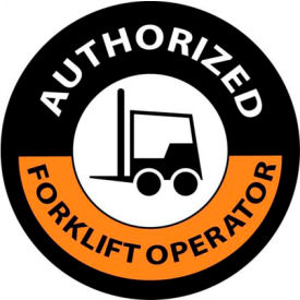 NMC HH63 Hard Hat Emblem Authorized Forklift Operator 2