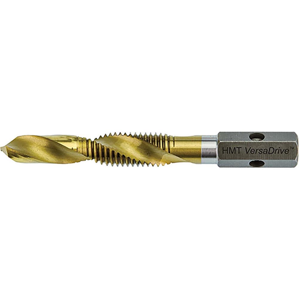 Combination Drill & Taps, Thread Size (mm): M10 x 1.5 , Thread Standard: Metric Coarse , Thread Limit: H6 , Thread Length (mm): 27.00  MPN:301125-0100