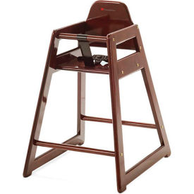 NeatSeat™ Restaurant Hardwood High Chair - Antique Cherry 4522856