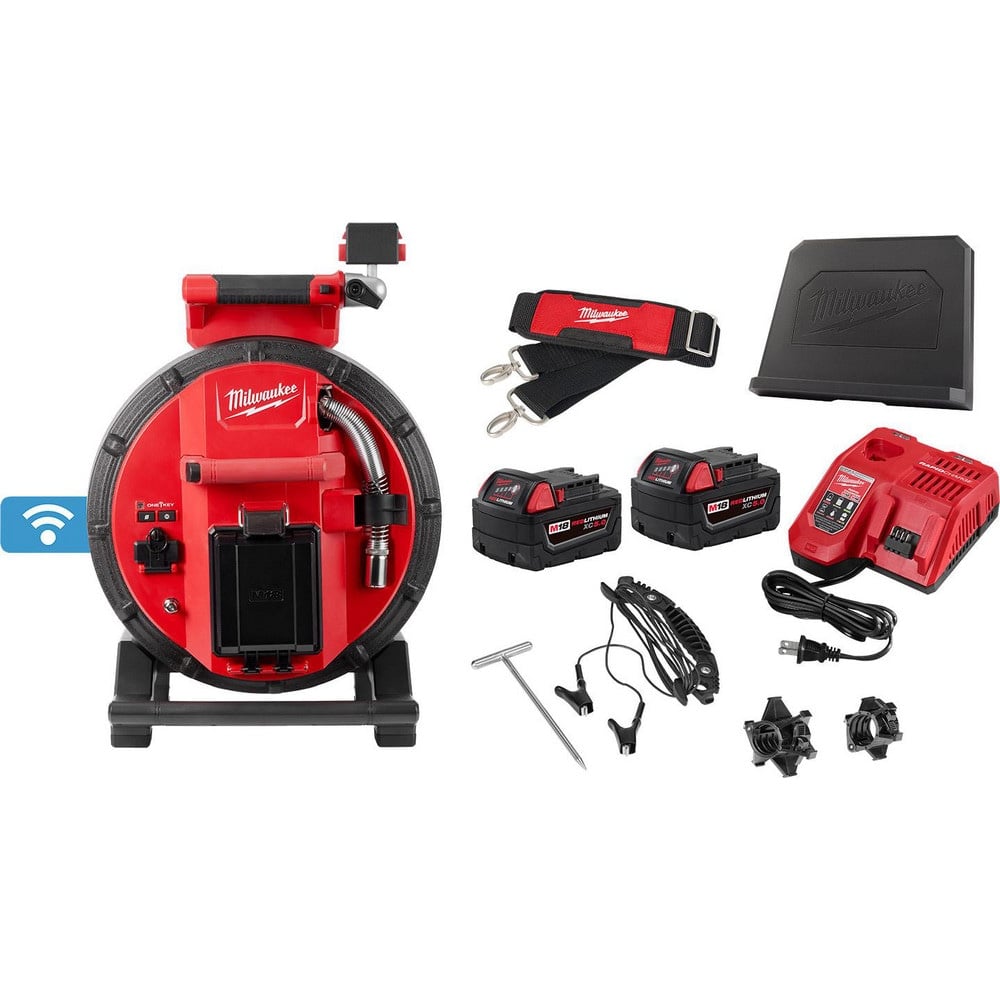 Inspection Camera Kits, Kit Type: Video Inspection System , Camera Type: Self-Leveling HDR , Mount Type: Mounts to Ridgid Camera Reels , Audio Capability: No  MPN:3972-22