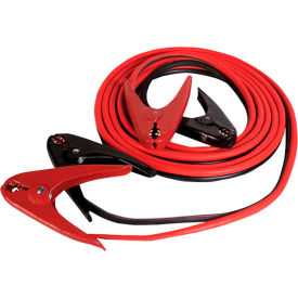 FJC 4 Gauge 20 Ft. 600 Amp Parrot Clamp Booster Cables 45234