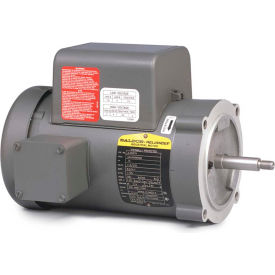 Baldor-Reliance Motor JL3509A 1HP 3450RPM 1PH 60HZ 56J 3524L TEFC F1 N JL3509A