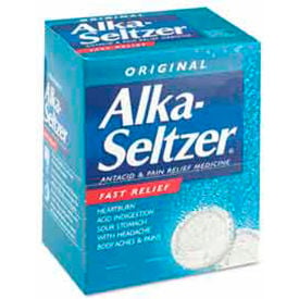 Alka-Seltzer 80659297 Antacid and Pain Relief Medicine 50 Two-Packs/Box 80659297