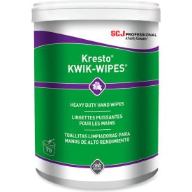 SC Johnson Professional® Kresto® Kwik Wipes® Cloth White Pack of 70 KKW70W