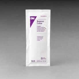 3M™ Remover Lotion 8610 1/2 oz. Packet 20/bx 5 bx/cs MMM 8610