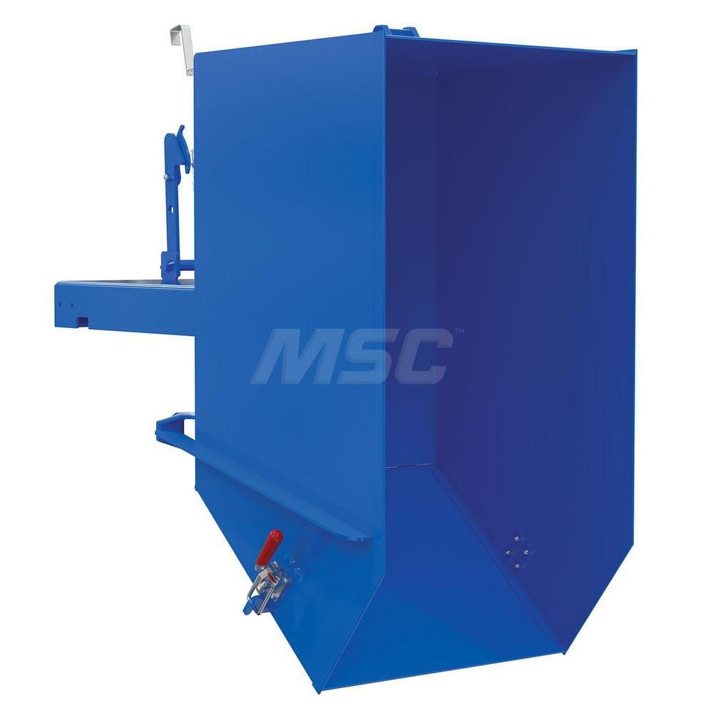 Stationary Tilt Hopper: 2,000 lb Capacity, 30