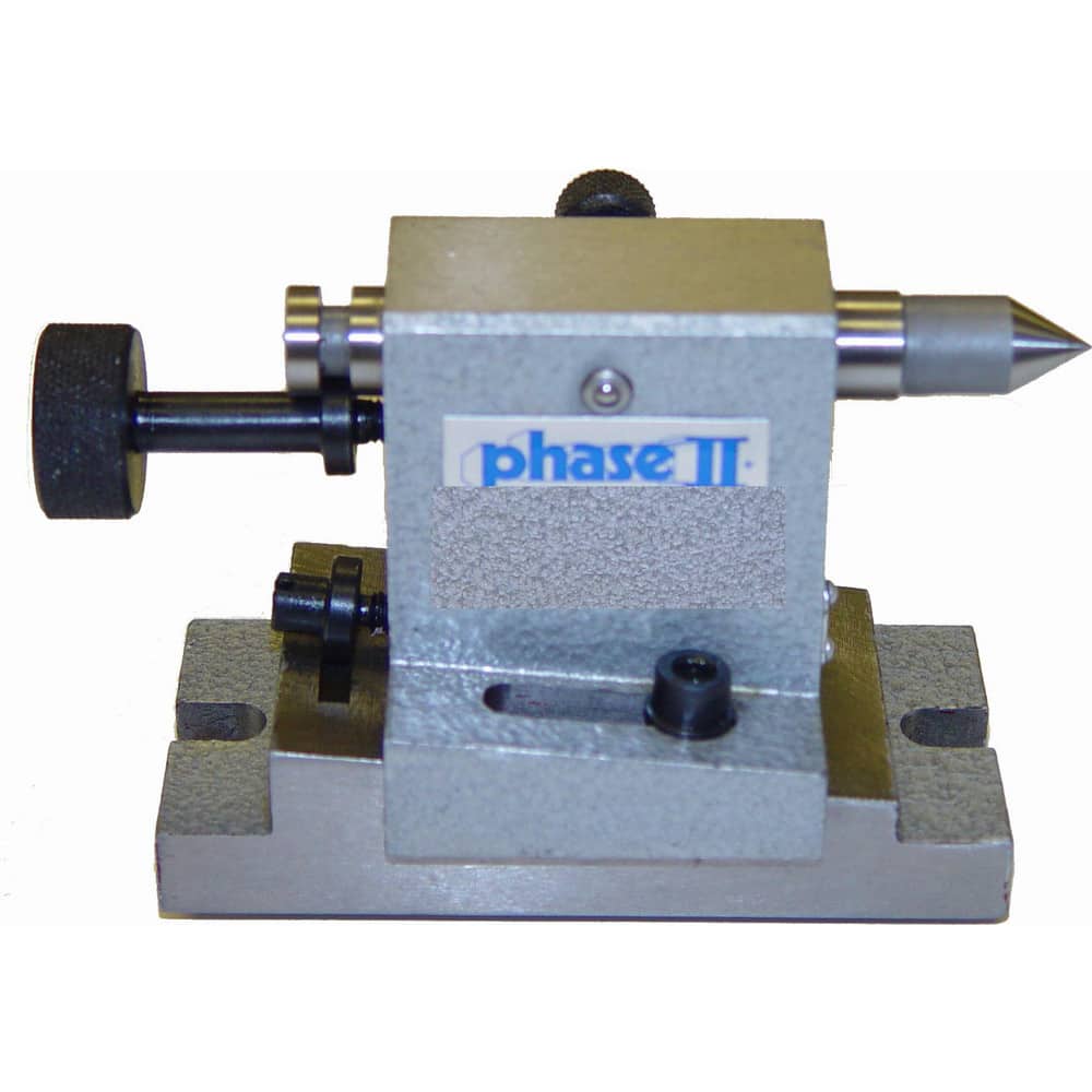 Rotary Table Tailstocks, Dividing Plates & Accessories, Accessory Type: Tailstock , For Use With: Rotary Table & 5C Spin Index , Compatible Table Size: 4in  MPN:240-004