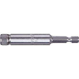 Vega 1/4 Bit Holder w/ Mag Screwcap Stainless Steel x 2-3/8