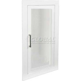 Activar Inc. Steel Fire Extinguisher Cabinet Full Acrylic Window Fully Recessed 5.5