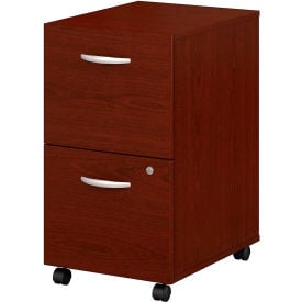 Bush Furniture Two Drawer File Cabinet (Assembled) - Mahogany - Series C WC36752SU