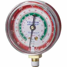 Red Pressure Gauge R-12 R-22 R-502 2-1/2