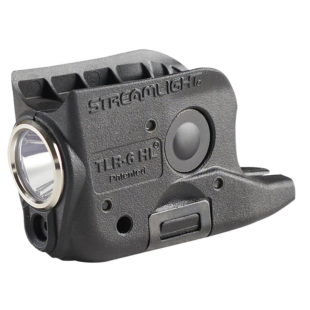 Weapon-Mounted Flashlights, For Use With: GLOCK. 42/43 Subcompact Handguns , Bulb Type: LED , Lumens: 300 , Laser Sight: Red , Battery Chemistry: Lithium-ion  MPN:69340