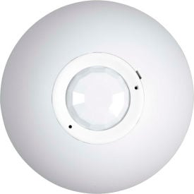 Hubbell OMNI PIR Ceiling Low Voltage Sensor with 450 Sq Ft Range Off White OMNIIR