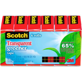 Scotch® Transparent Greener Tape 3/4