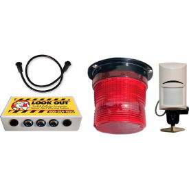 Collision Awarness Dual Use (Indoor/Outdoor) Interior Sensor & Bracket 1 Red Light 15' Cord Dual-Use-14-EXT-STB