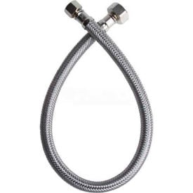 Fluidmaster B1F20 Faucet Supply 3/8 In. Compression X 1/2 In. Compression X 20 In. - Braided SS B1F20