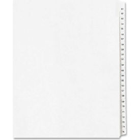 Avery Side Tab Collated Legal Index Divider 51 to 75 8.5