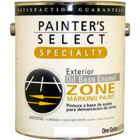 Painter's Select Oil Zone Marking Paint Flat Finish White Gallon - 353797 353797