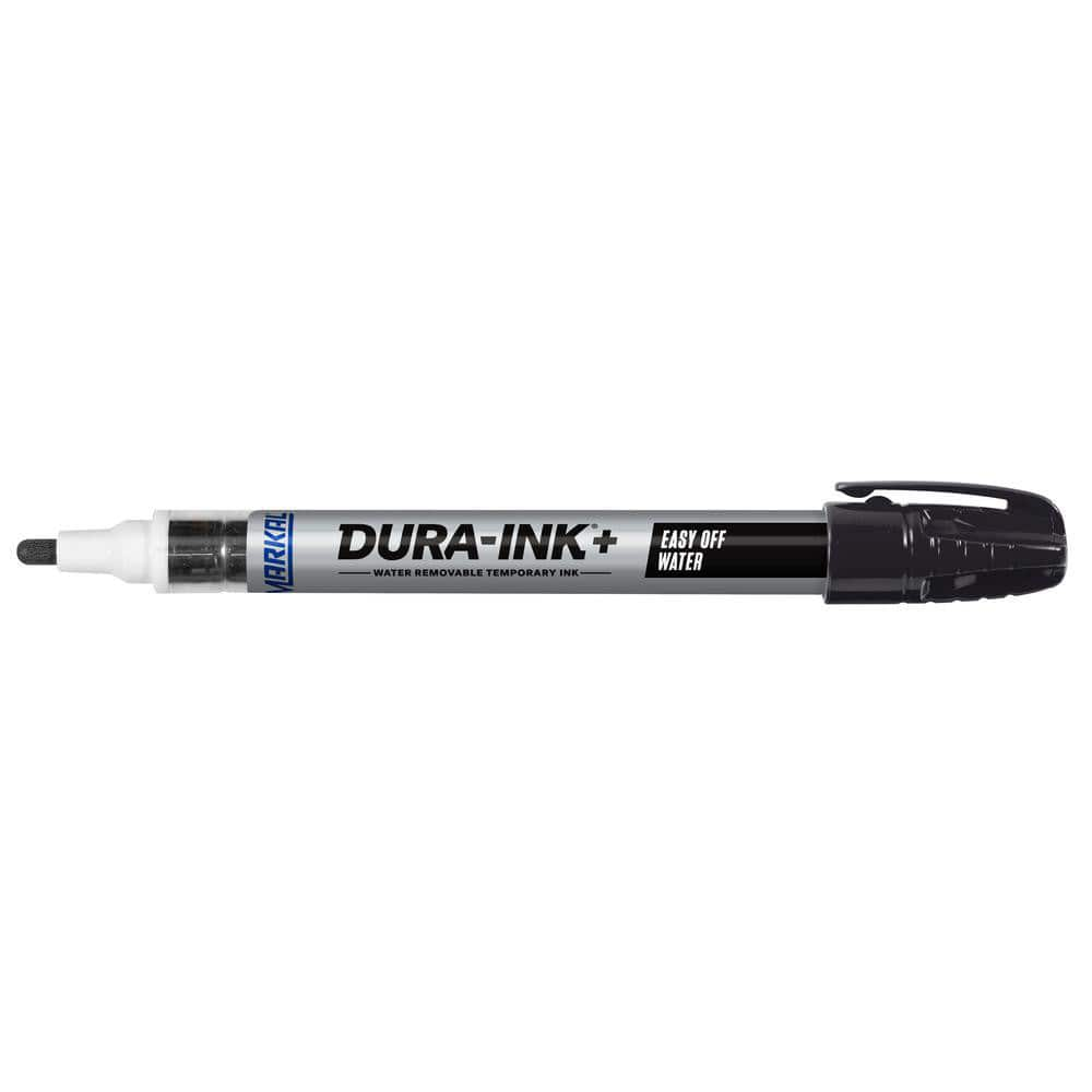 Temporary ink marker that easily removes with water from non-porous surfaces. MPN:96313