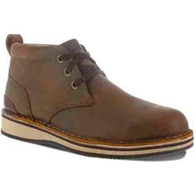 Rockport Works RK2801 Prestige Point Work Lace Up Chukka Steel Toe Men's Sz 10 M Wide Beeswax RK2801-M-10