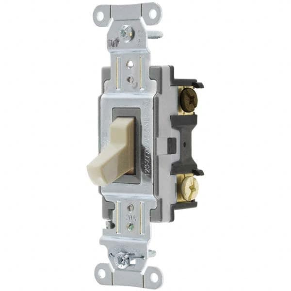 Toggle Switches, Switch Type: Medium Duty , Switch Sequence: Off-On , Contact Form: SPDT , Actuator Type: Toggle , Terminal Type: Screw  MPN:CSB320I