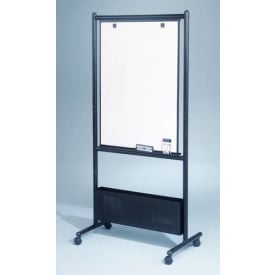 Balt® Nest Easel - Black Steel Frame with Porcelain Markerboard 32