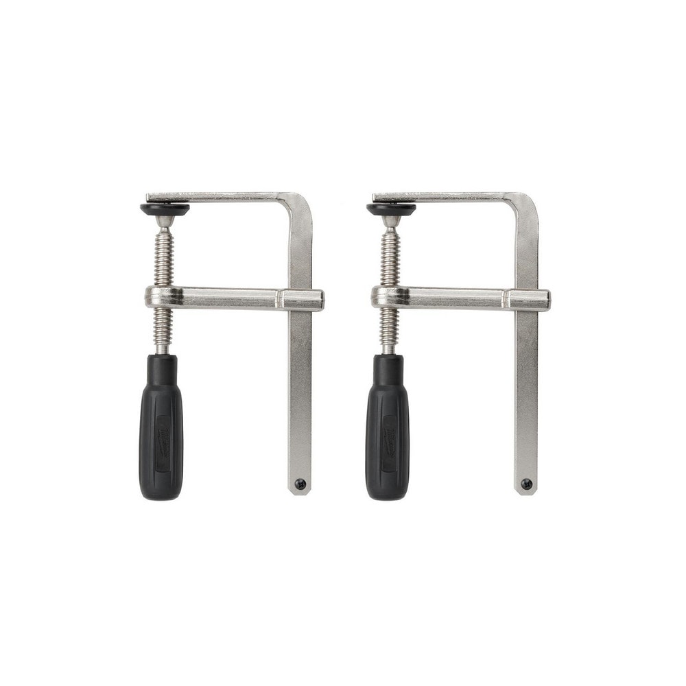 Power Saw Accessories, Accessory Type: Guide Rail Clamps , For Use With: Milwaukee Guide Rails , Material: Steel , Includes: (2) Track Clamps  MPN:48-08-0573