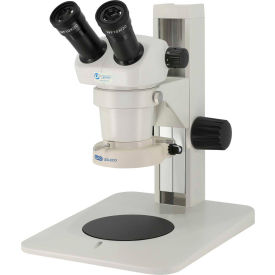 LX Microscopes by UNITRON Binocular Microscope LED-ECO Ring Plain Focusing Stand 7X-30X 20783