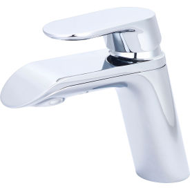 Olympia i1 L-6033 Single Lever Bathroom Faucet with Push Down Drain Polished Chrome L-6033