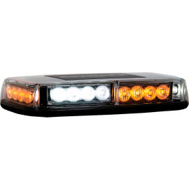 Buyers Amber/Clear Rectangular Mini Light Bar With 24 LED - 11 x 6.5 x 2.75 Inch - 8891042 8891042