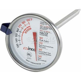 Winco TMT-MT2 Dial Meat Thermometer - Pkg Qty 24 TMT-MT2