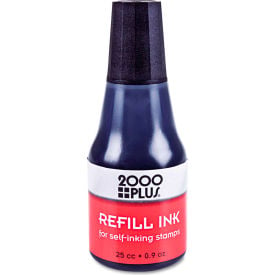 2000 PLUS® 2000 PLUS Self-Inking Refill Ink Black .9 oz. Bottle 032962