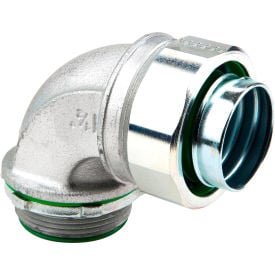 L.H.Dottie® 90 Degree Insulated Liquid Tight Connector Alloy Steel 1-1/2