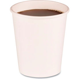 Poly-Coated Paper Hot Cups 8 Oz White 1000/Carton BWKWHT8HCUP