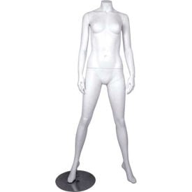 Female Mannequin - Headless Hands by Side Legs Apart - Matte Finish ERICA-4