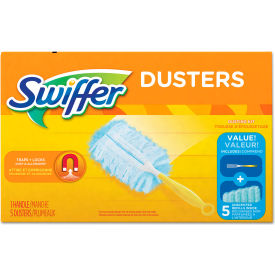 Swiffer® Dusters Starter Kit Dust Lock Fiber 6