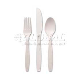 Dixie® DXETH217 Teaspoons Polystyrene White 1000/Carton DXETH217