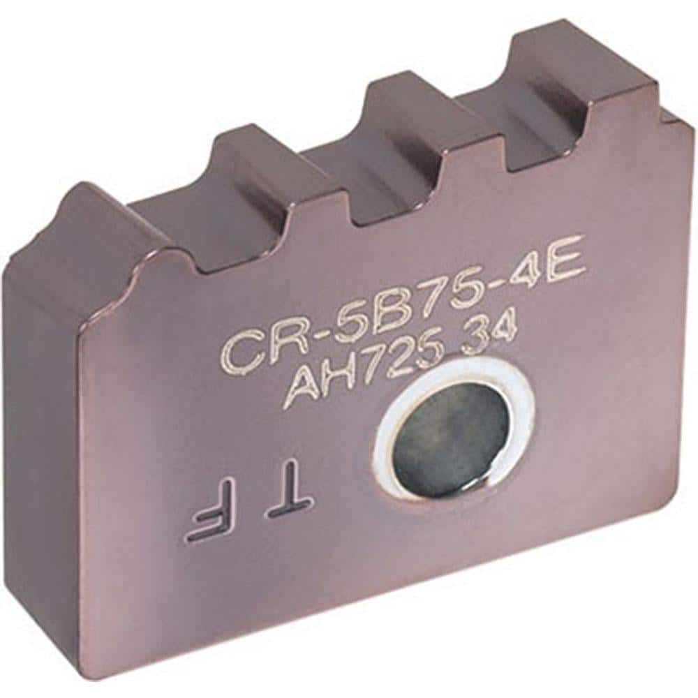 On-Edge Threading Inserts, Insert Style: CR , Insert Size Code: 5 , Insert Material: Carbide , Manufacturer Grade: AH725 , Thread Type: External  MPN:2414820