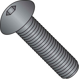 10-32 x 3/4 Fine Thread Button Head Socket Cap Screw - Plain - Pkg of 100 1112CSB