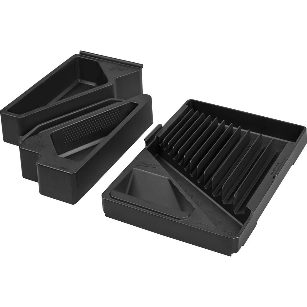 Tool Box Case & Cabinet Accessories, Accessory Type: Combination Wrench Tray , Material: Polypropylene , Overall Thickness: 3.9in , Material Family: Plastic  MPN:48-22-9483T