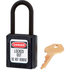 Master Lock® Dielectric Zenex™ 406KABLK Padlock 1-1/2