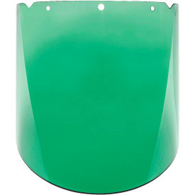 MSA V-Gard® Visor PC Green TintMolded10.375