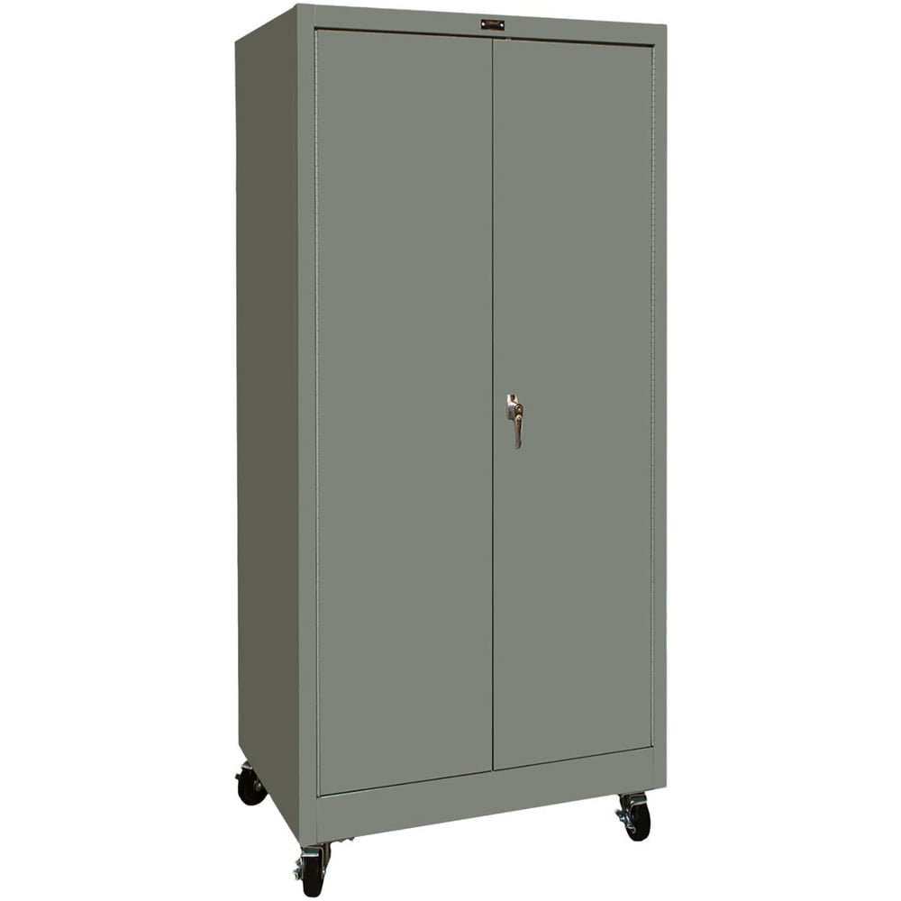 Storage Cabinets, Cabinet Type: Storage , Cabinet Material: Steel , Width (Inch): 36 , Depth (Inch): 24 , Cabinet Door Style: Solid  MPN:815S24M-HG