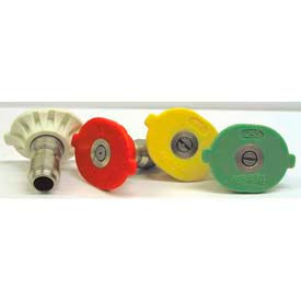 4000 psi Quick Connect Nozzle 0 15 25 40 degree and 6540 soap nozzle 5-pack 4.5 17.0178