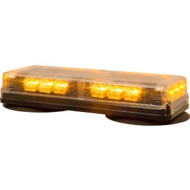 Buyers LED Rectangular Amber Mini Lightbar 12VDC - 18 LEDs - 8891090 8891090