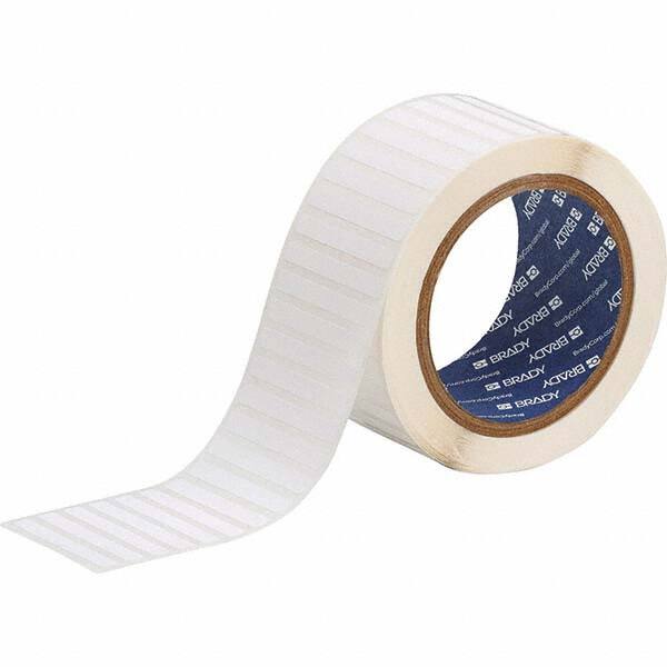 Label Maker Label: White, Polyester, 2,500 per Roll MPN:29895