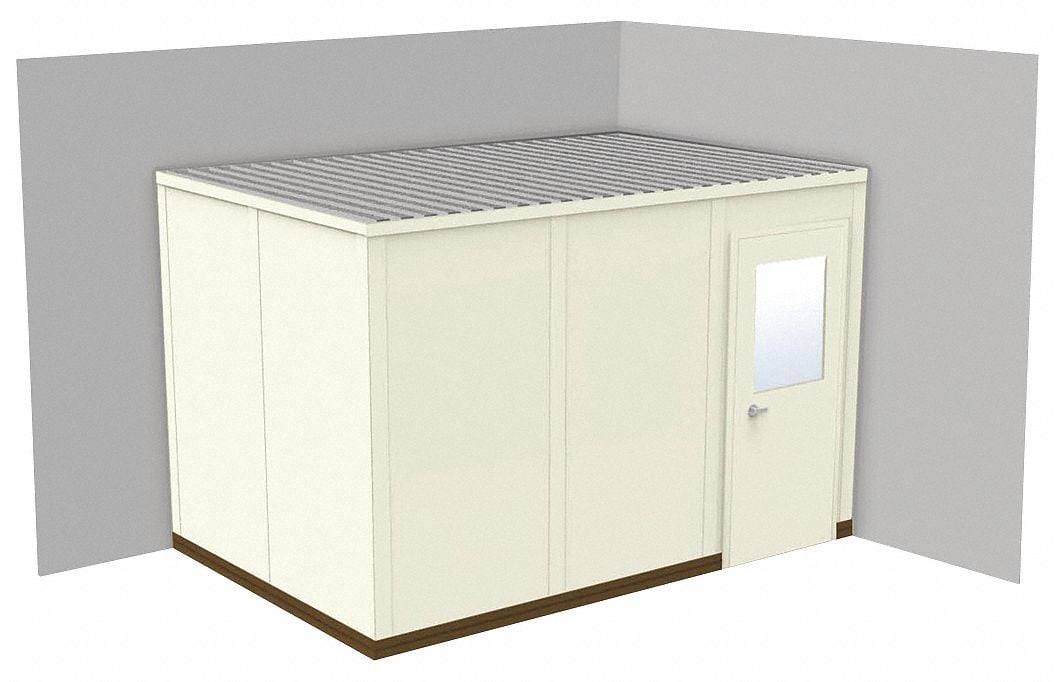 Modular In-Plant Office 8 ftx8 ftx12 ft MPN:GS812-2