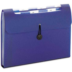 Smead® Step Index Organizer 12-Pocket Letter Poly Navy 70902